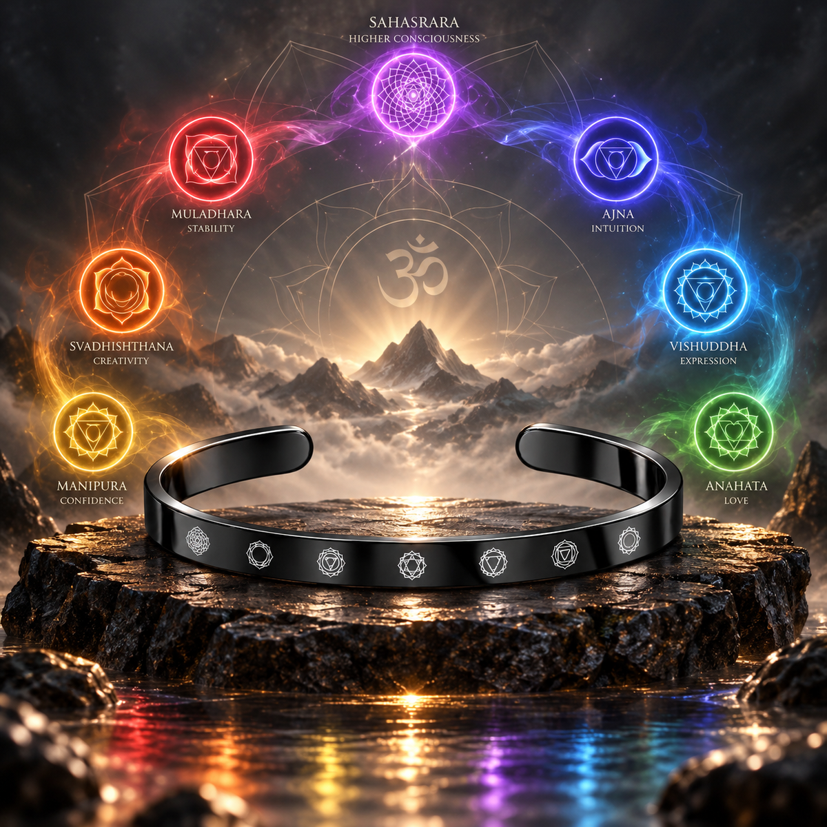 The Seven Chakra Bracelet