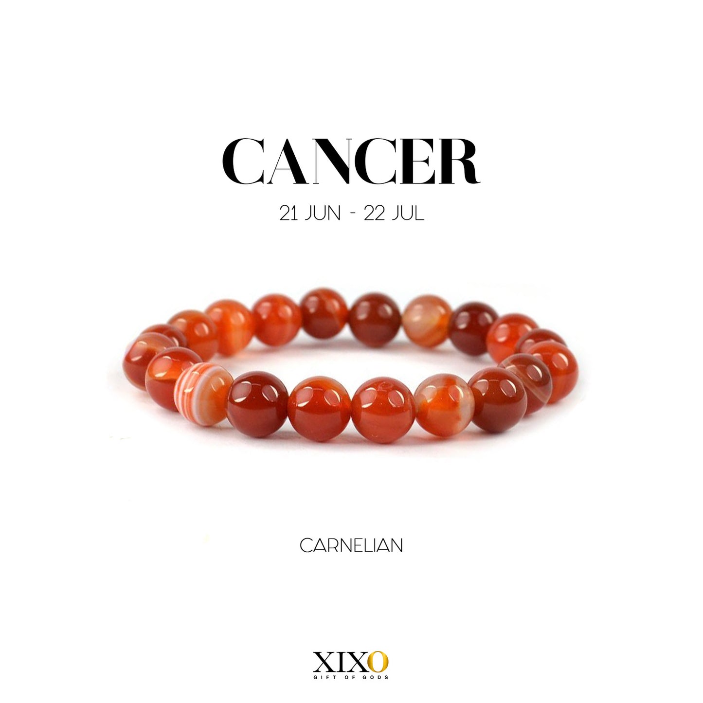 CANCER ZODIAC BRACELET (कर्क राशि)