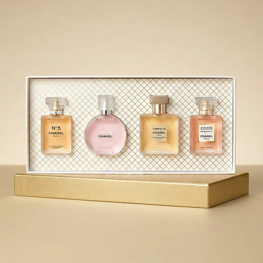 LUXURY PERFUME SET - ORIGINAL BOX (CHANEL)