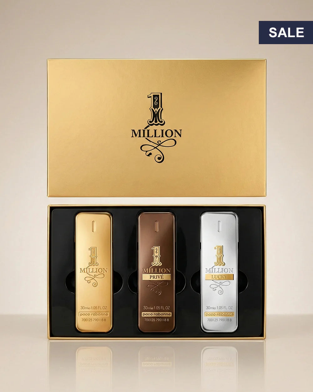 LUXURY PERFUME SET - ORIGINAL BOX (PACO RABANNE 1 MILLION)