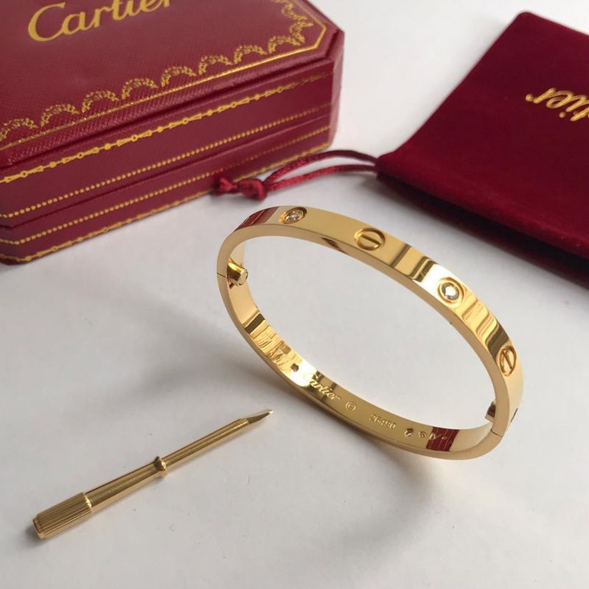 BAND BRACELET (CARTIER)