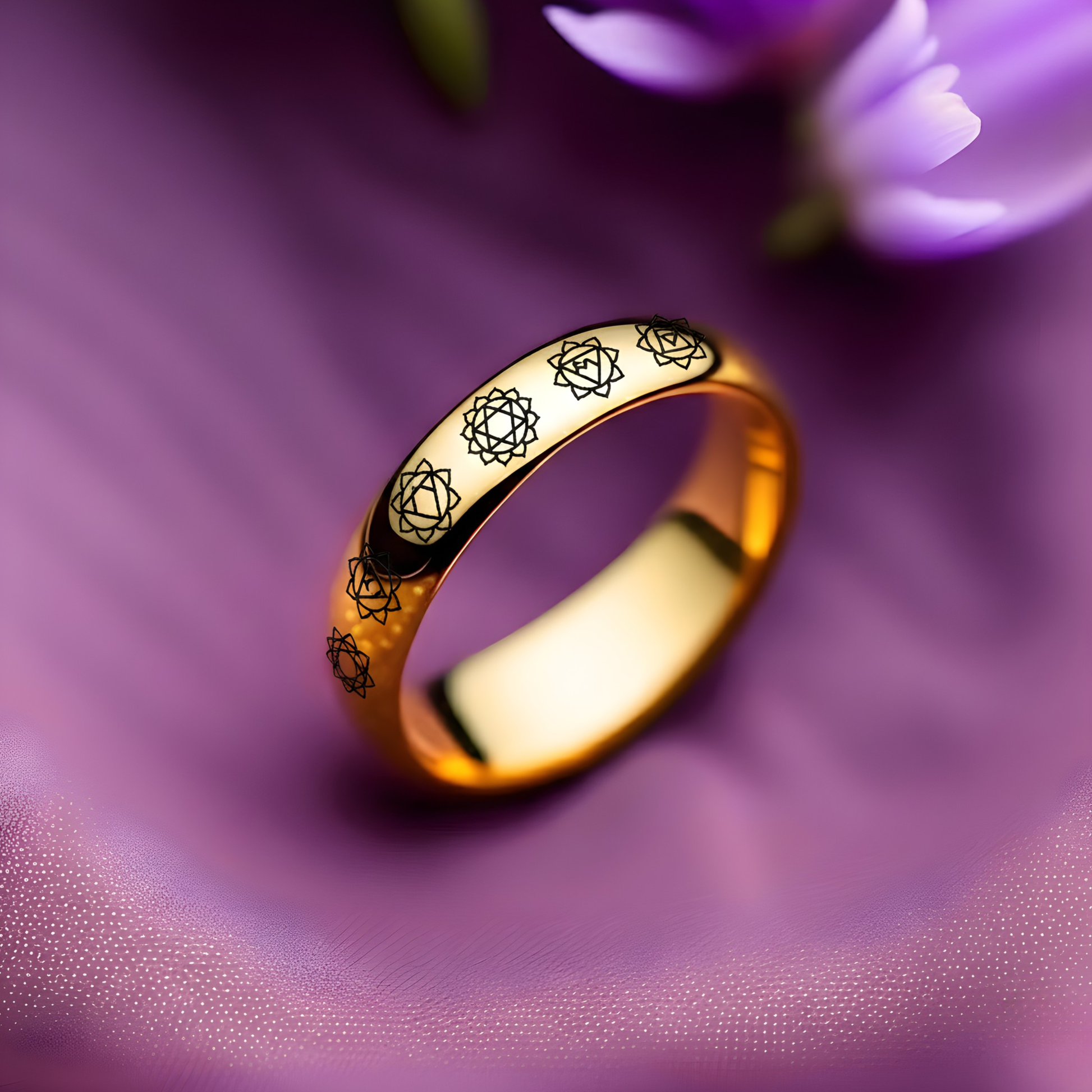 7 Chakra Healing Ring