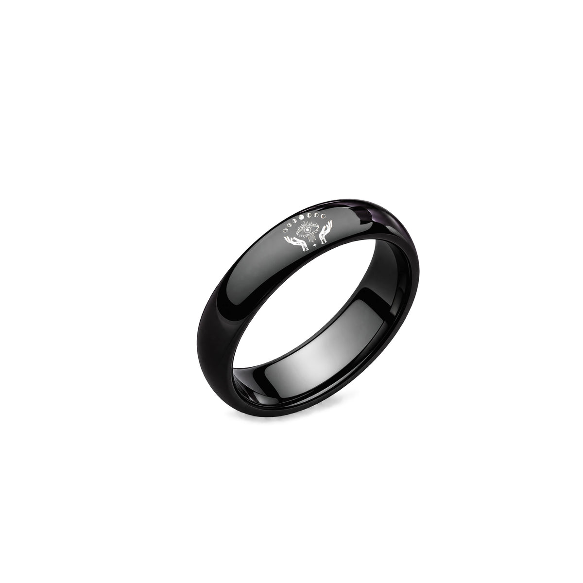 Celestial Mystic Eye & Moon Ring