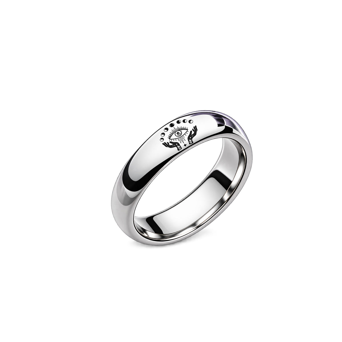 Celestial Mystic Eye & Moon Ring