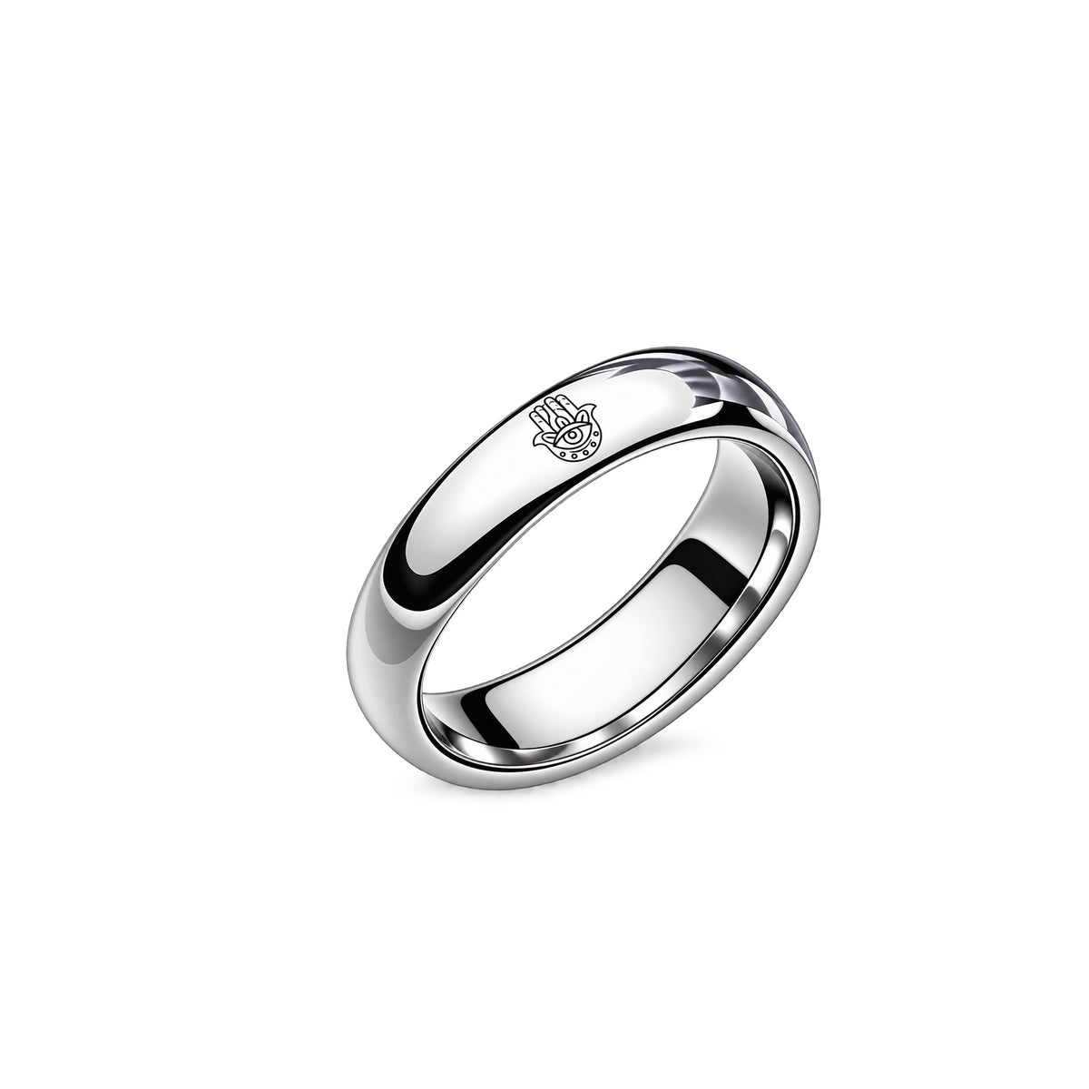 The Guardian Hamsa Hand & Evil Eye Ring