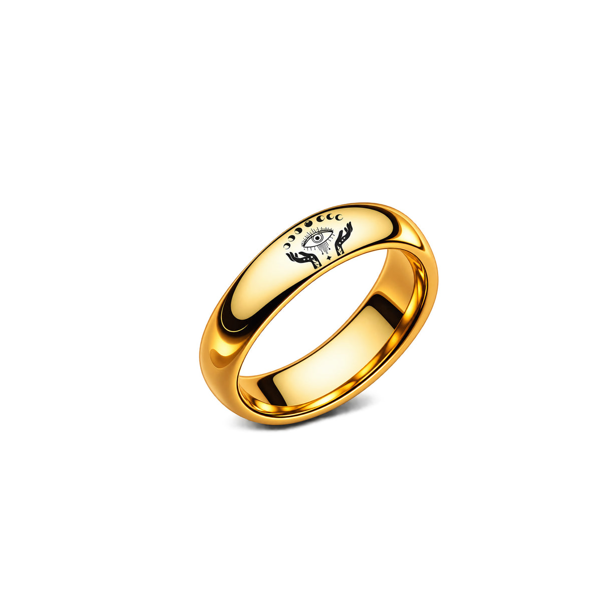 Celestial Mystic Eye & Moon Ring