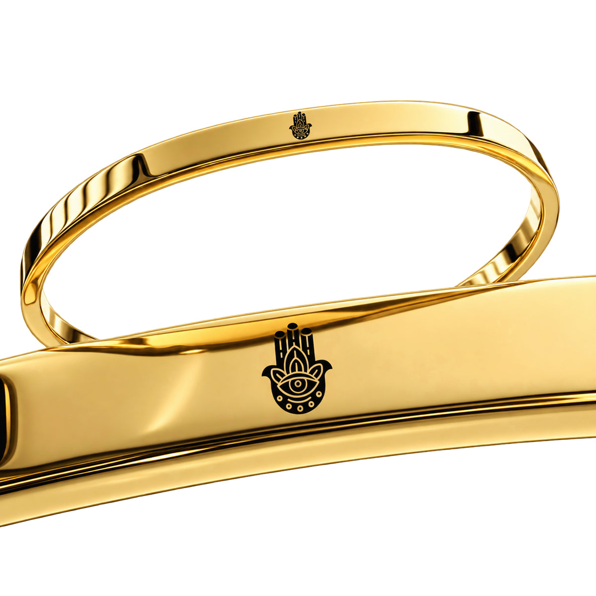 The Guardian Hamsa Hand & Evil Eye Bracelet
