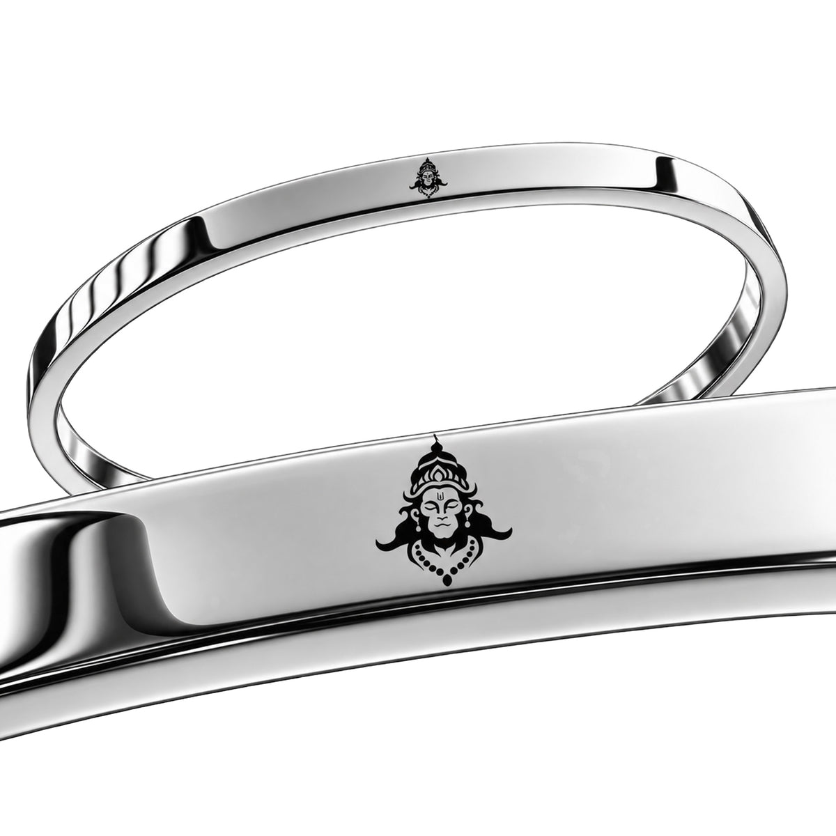 Divine Hanumanji Engraved Bracelet
