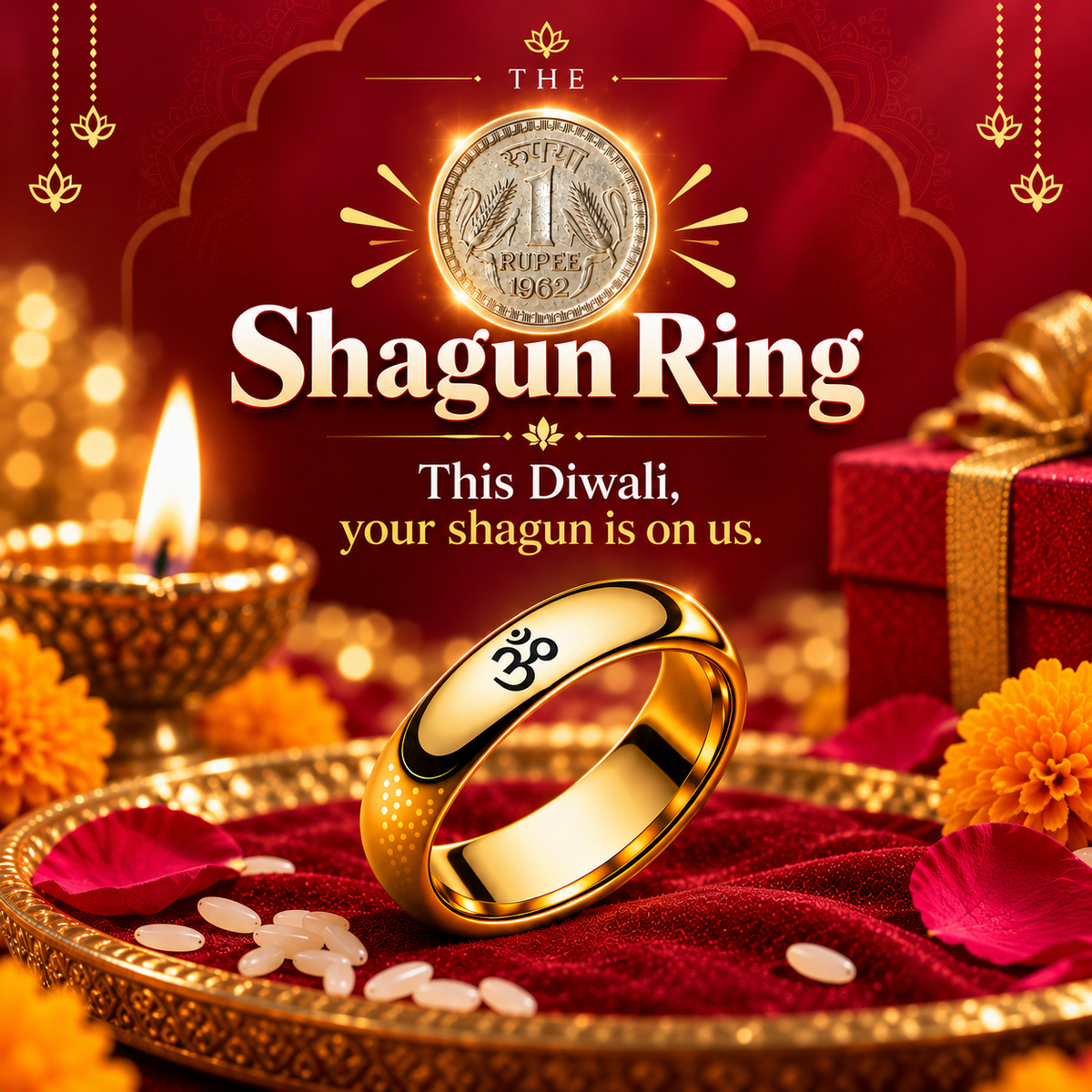 Sacred Om Ring - The Ring of Blessings