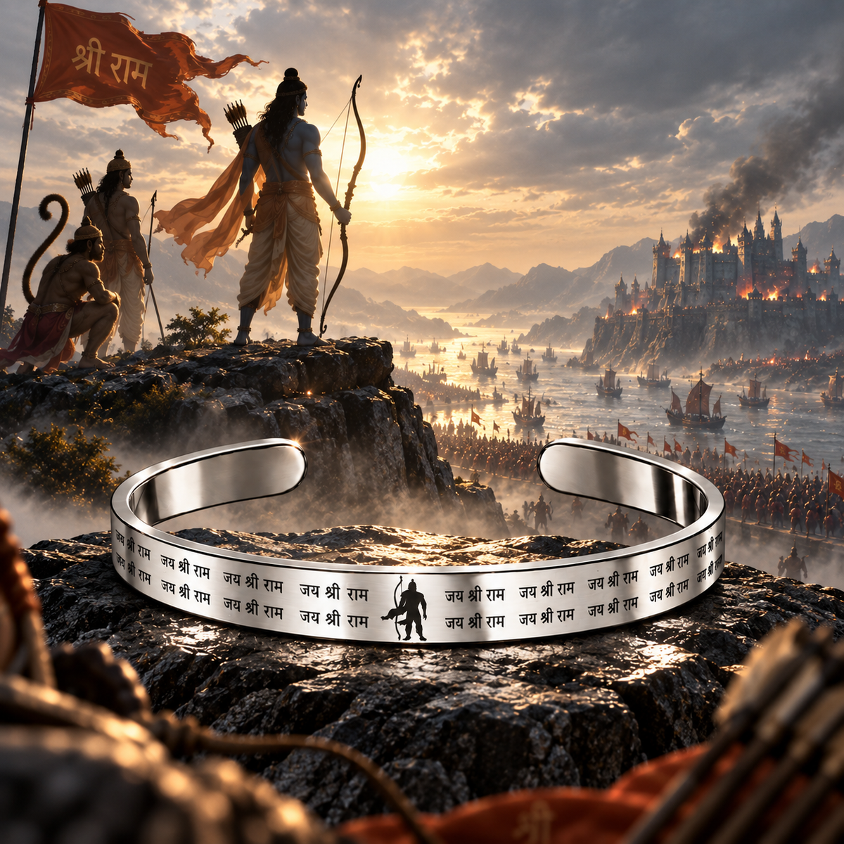 Shri Ram Naam Bracelet