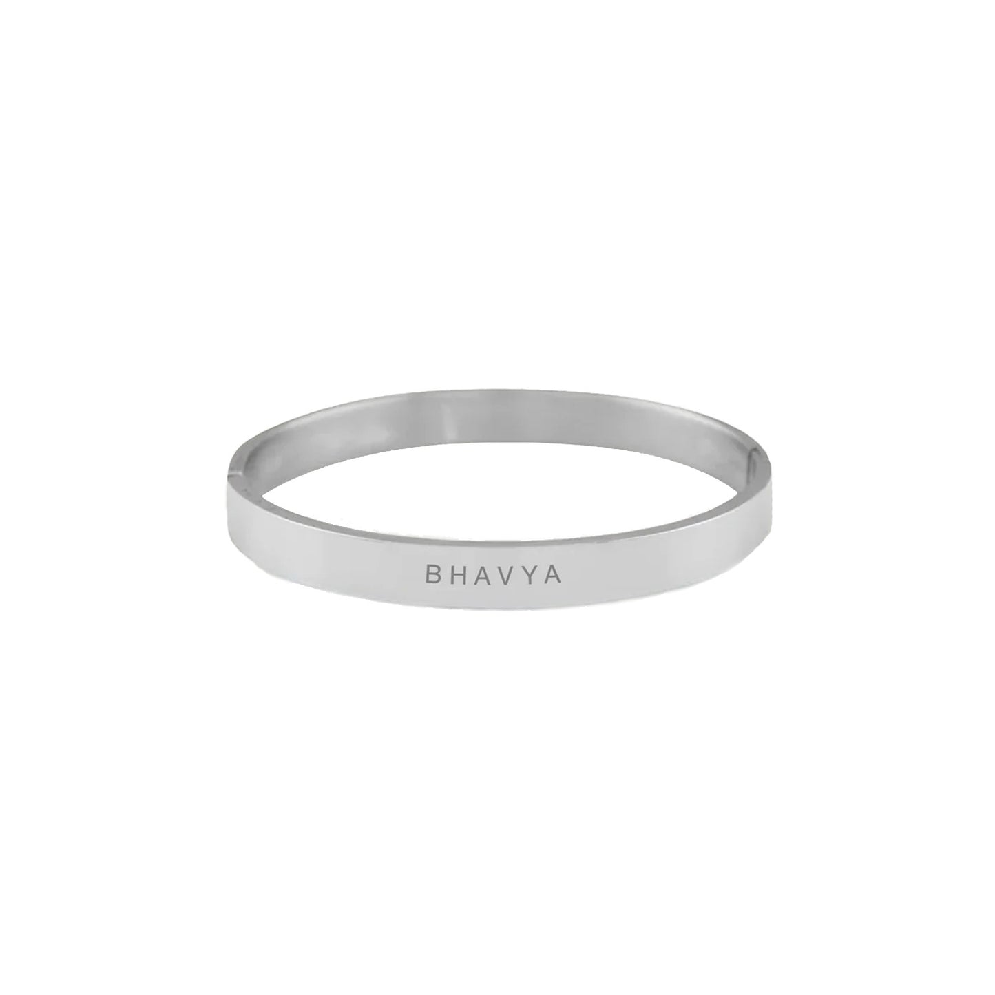 CUSTOMISED CLASSIC SNAP BRACELET - SILVER