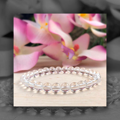 CRYSTAL / SPHATIK – DIAMOND CUT BRACELET