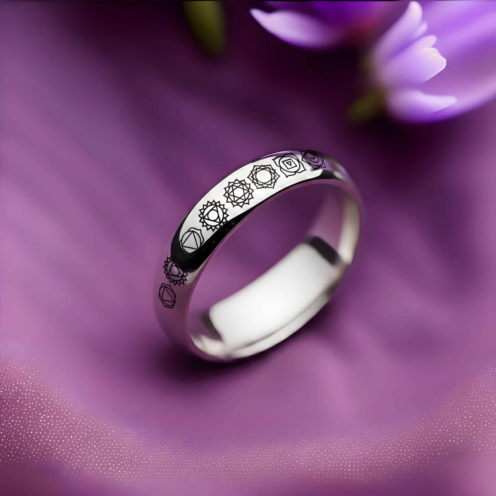 7 Chakra Healing Ring