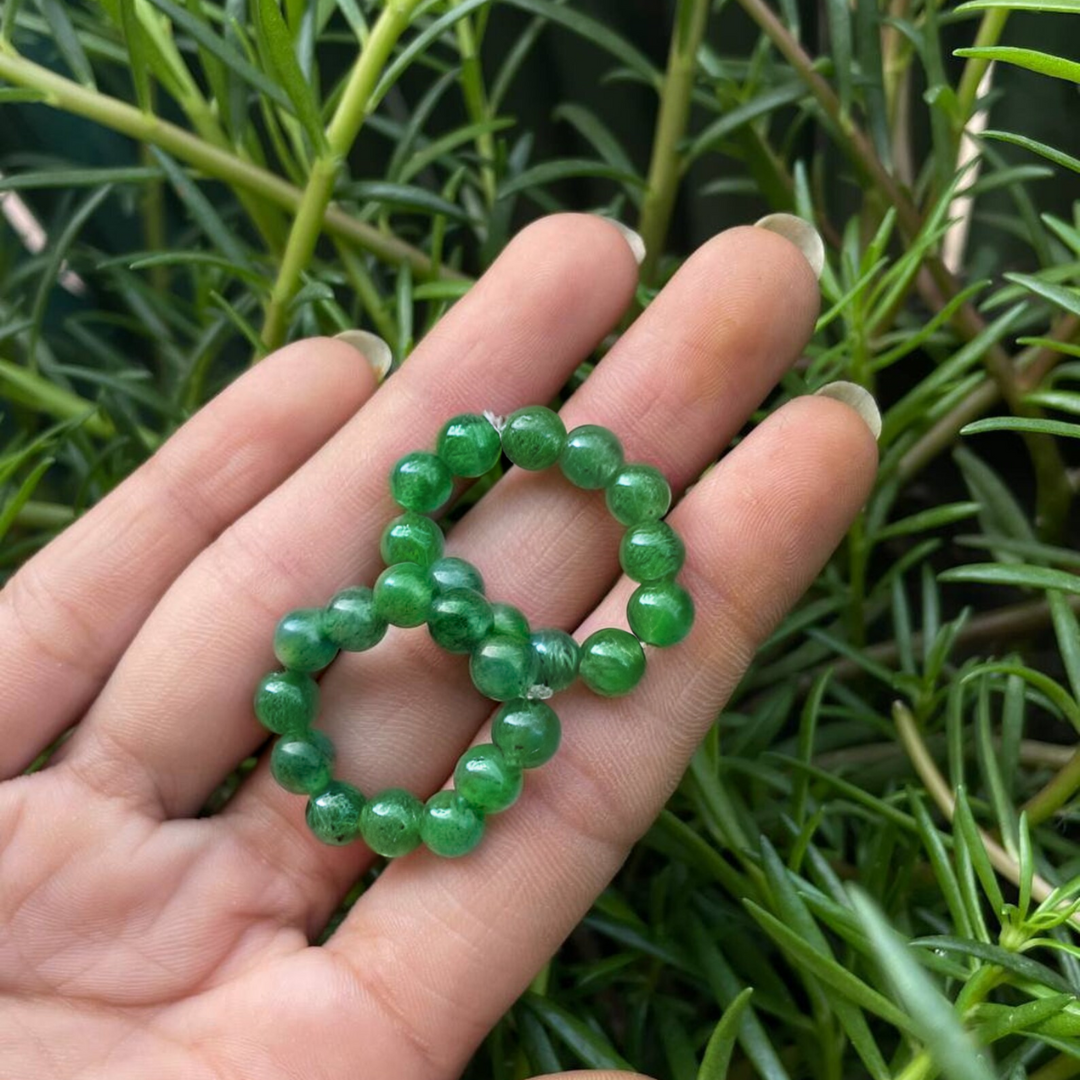 GREEN JADE RING