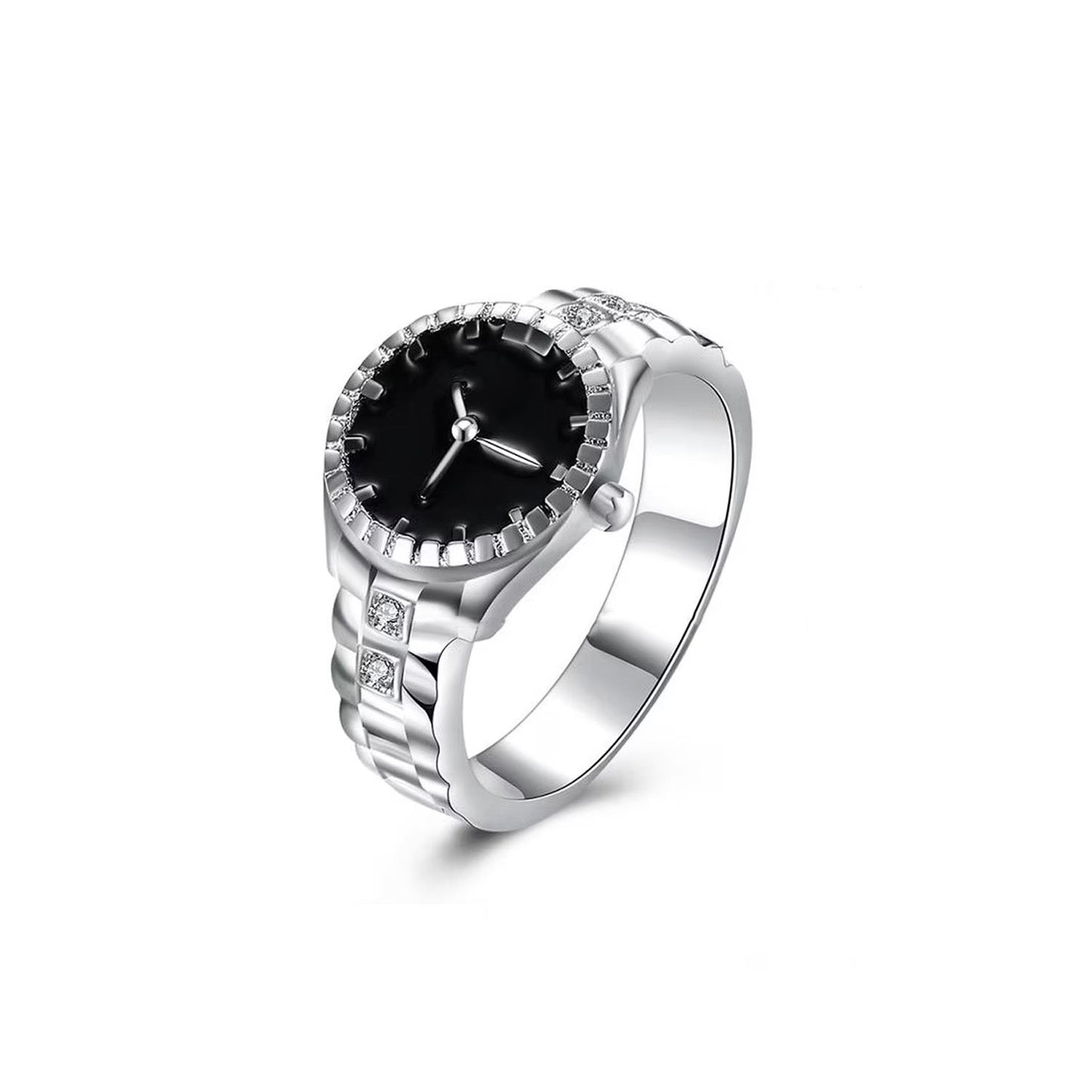 ELEGANT RETRO WATCH SHAPE FINGER RING