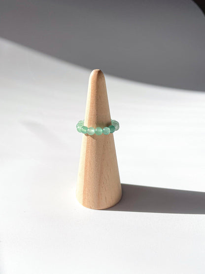 GREEN AVENTURINE RING