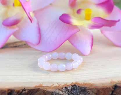 ROSE QUARTZ RING