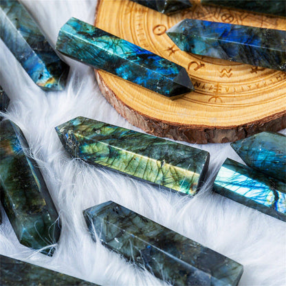 LABRADORITE CRYSTAL TOWER