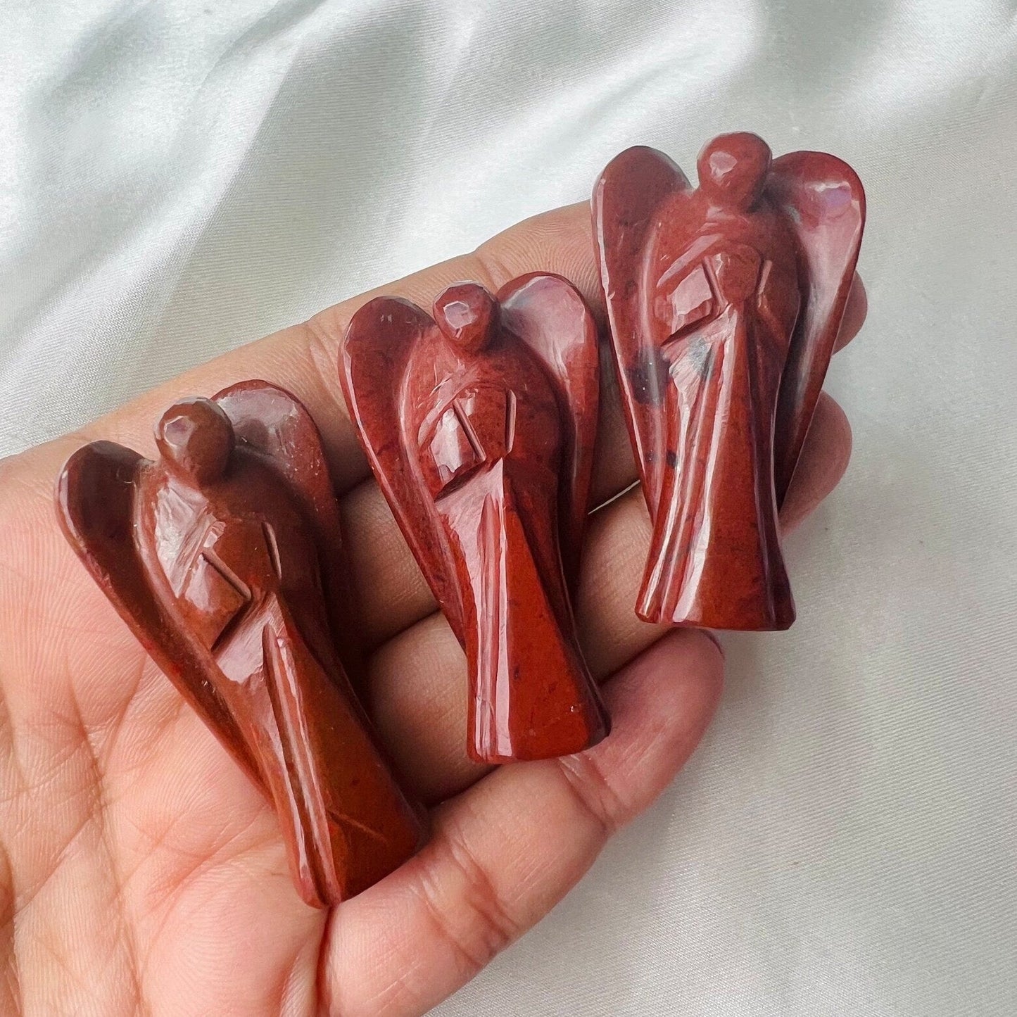 RED JASPER CRYSTAL ANGEL