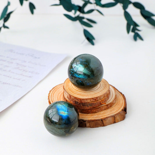 LABRADORITE CRYSTAL BALL