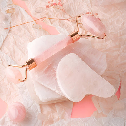 ROSE QUARTZ FACIAL ROLLER