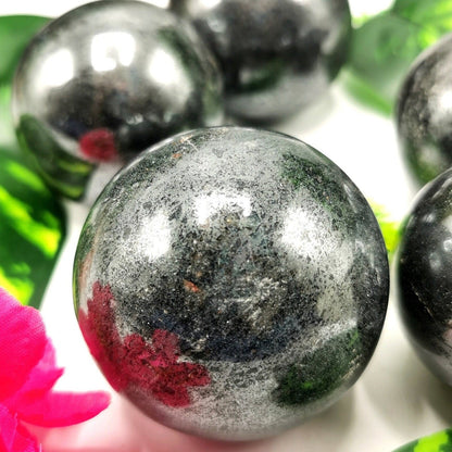 HEMATITE CRYSTAL BALL