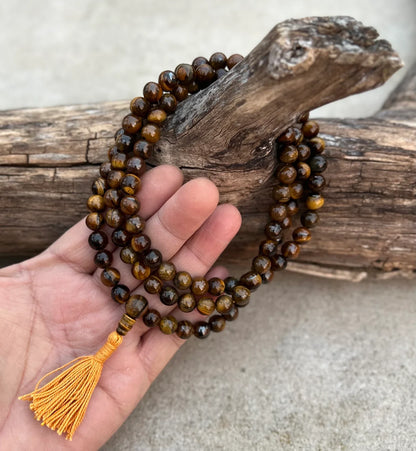 TIGER EYE MALA