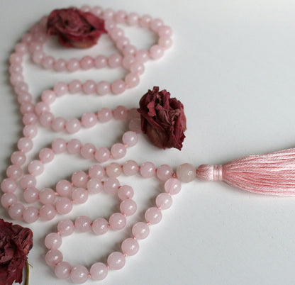 ROSE QUARTZ MALA